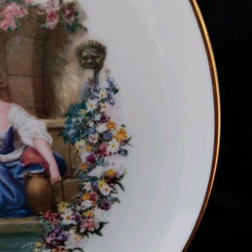 Furstenberg vintage decorative wall plate, 24.5cm