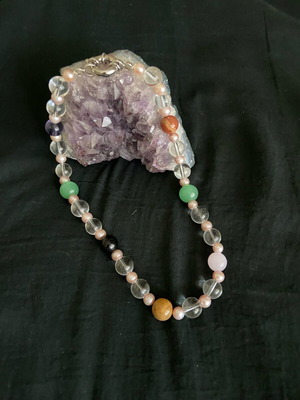 Cristal necklace and bracelet like new