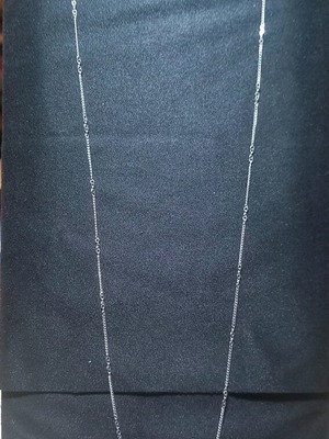 Necklace chain 60cm silver 925° Italian new
