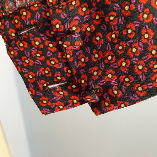 Mango floral dress like new with honeycomb detail