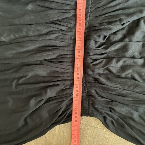 Massimo Dutti dress, black, soft elastic fabric