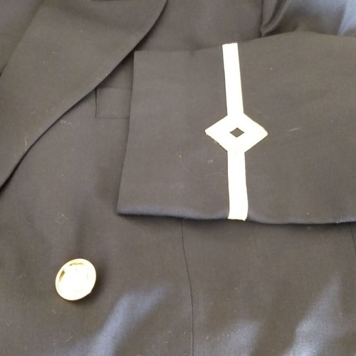 Merchant Navy Cadet Uniform Set with Jacket, Shirts, Trousers, Cap