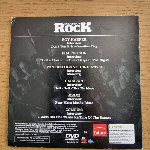 Prog Rock 2 CDs and 1 DVD used