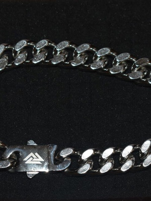 Steel bracelet Cuban style new