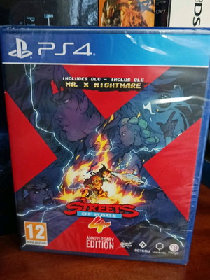 Streets of Rage 4 Anniversary Edition PS4 new sealed