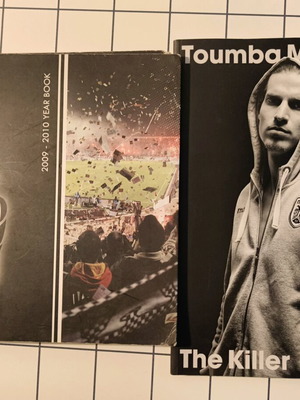 PAOK book and magazine used with poster, authentic