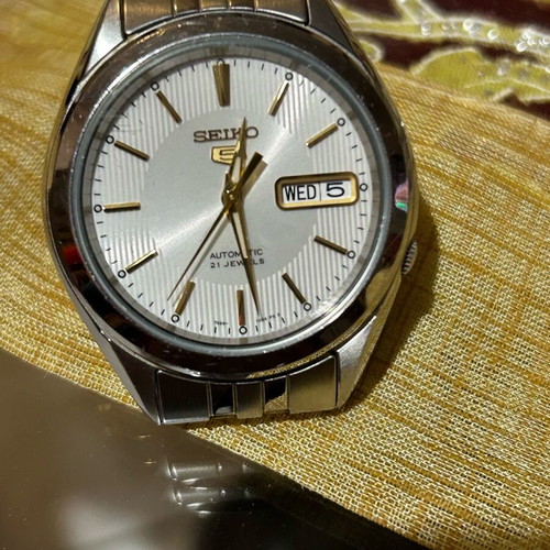 Seiko mechanics 21 jewels watch, 38mm case