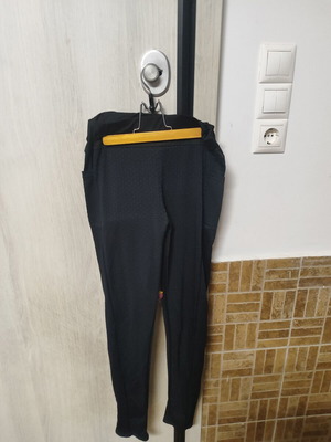 Sports leggings dark blue-black