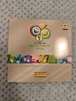 Panini Mini World Cup 2006 Sticker Album like new