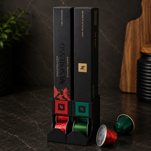 Coffee Capsule Holders set of 2 3D printed for Nespresso and Starbucks
