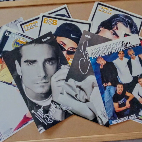 Backstreet Boys memorabilia collection used, 90s-00s