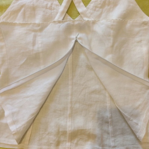 Vintage set Absolute by Sorotos linen top and turquoise skirt like new