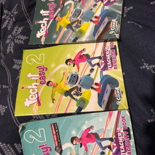 Tech It Easy 2 teacher books used with revision book