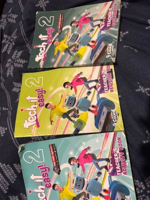 Tech It Easy 2 teacher books used with revision book