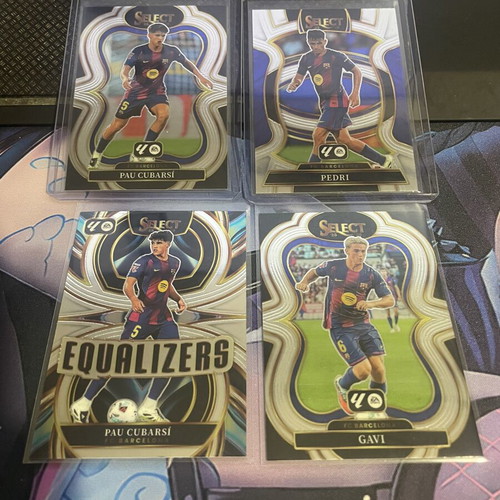 Select La Liga 2025-26 Barcelona soccer cards like new