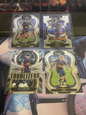 Select La Liga 2025-26 Barcelona soccer cards like new