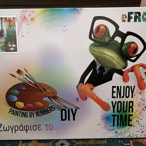 DIY painting canvas new on 40x50 frame
