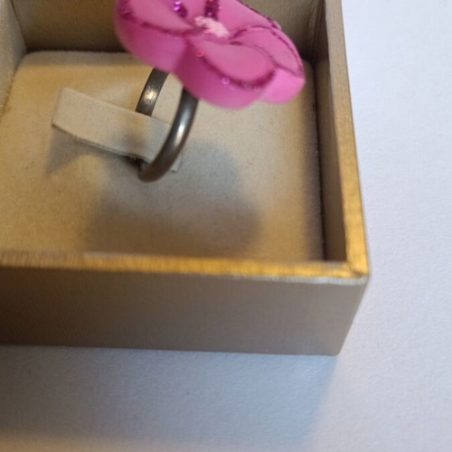 Ring for girls used, pink