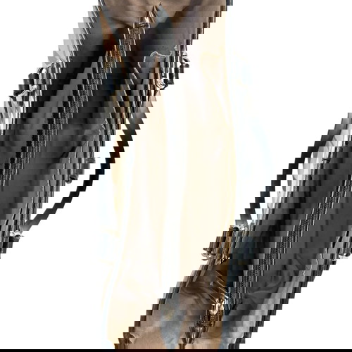 Burberry Nova Check чанта за рамо употребявана, черна и бежова