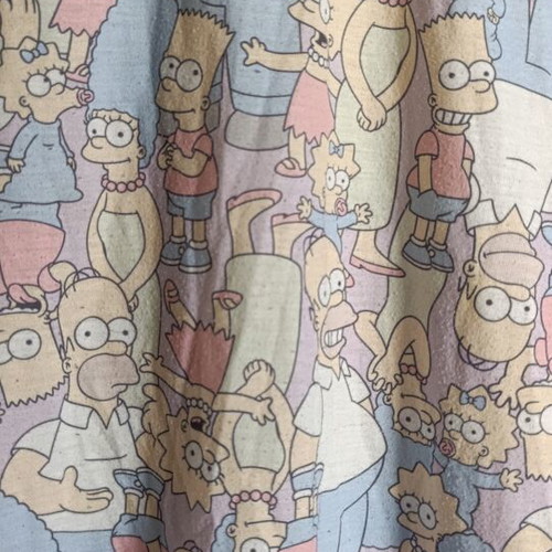 The Simpsons all-over print T-shirt size M, like new