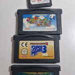 Super Mario games for Game Boy Advance and Nintendo DS, like new, pack of 4