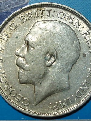 1 Florin 1920 Μεταχειρισμένο, George V, Ηνωμένο Βασίλειο