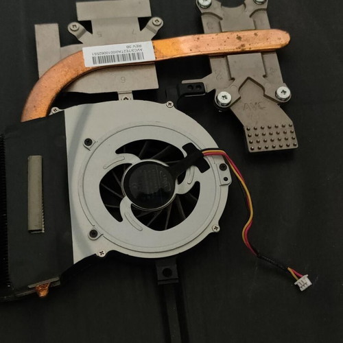 Laptop Cooling System AVC ADDA used with Fan and Heatsink