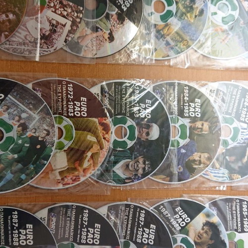 Panathinaikos VCD like new with historic matches