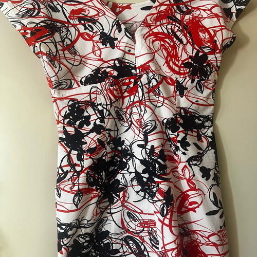 Dress like new with colorful cotton original design, size M