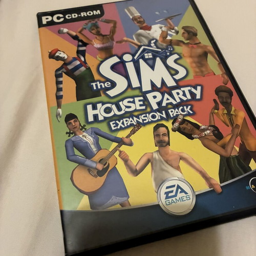 The Sims PC games used, Livin’ It Up, On Holidays, House Party