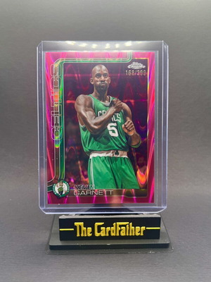 Kevin Garnett /299 Topps Chrome Update NBA Basketball Card