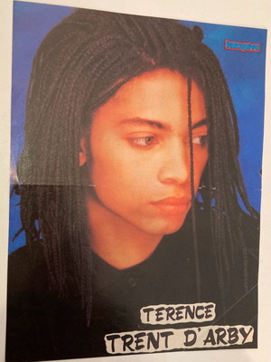 Αφίσα Terence Trent D'Arby ένθετο από περιοδικό σαν καινούργιο