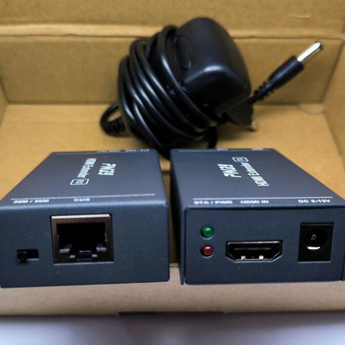 PWAY PW-HT202PG HDMI Extender 1080p 60Hz TX/RX kit, Cat5e/Cat6, 50m, new