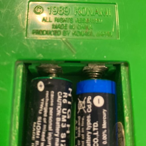 Teenage Mutant Ninja Turtles Konami 1989 console used, functional