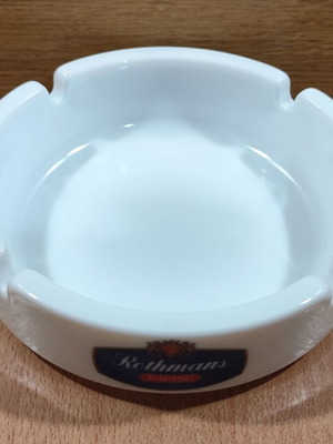 Rothmans glass ashtray used with minor marks