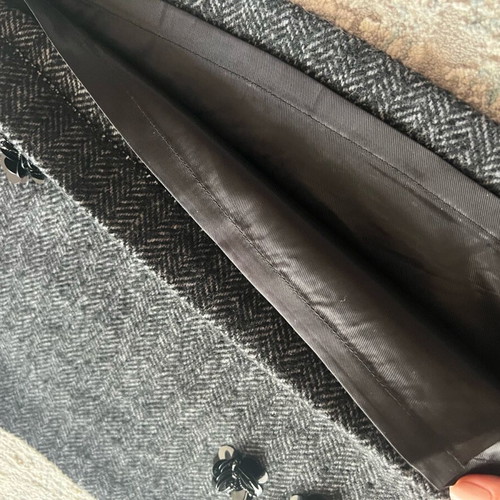 Zara gray mini skirt herringbone like new