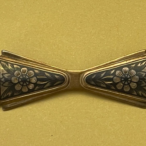 Antique Russian silver pin like new