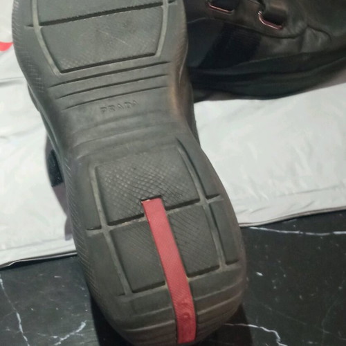 Prada America's Cup Original Sneakers size 44 like new, black