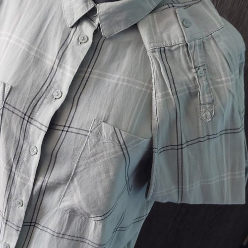 "DEVIDED" by H&M mint cotton shirt, XL-XXL