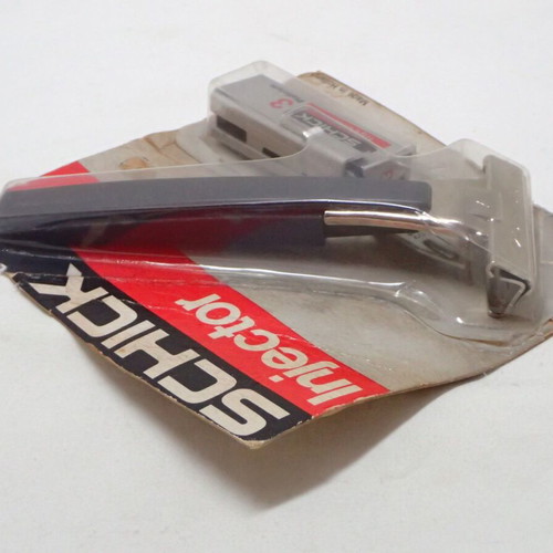Schick Injector Type L razor new vintage with three-blade cartridge
