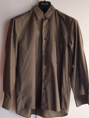 Peters Collection Long Sleeve Shirt Size L New, Olive Green