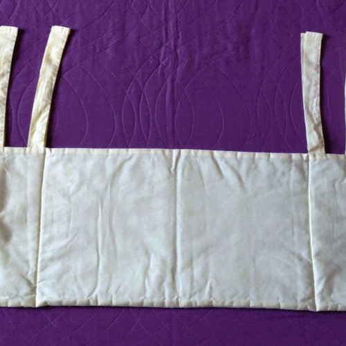 Pack of crib bumpers and mosquito net like new