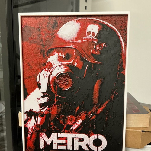 Metro 2033 decorative item new, PLA