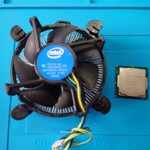 Intel Celeron Dual Core G3930 used with cooler