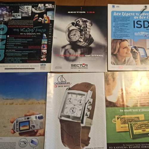 Magazine 9 used, pack of 6 issues