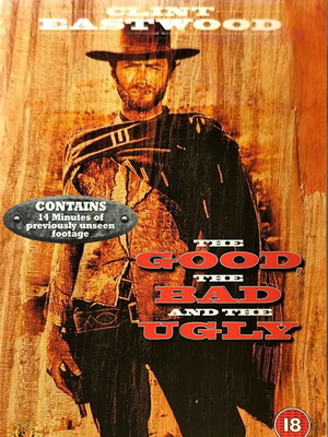 DVD The Good, The Bad and The Ugly μεταχειρισμένο, αγγλικοί υπότιτλοι