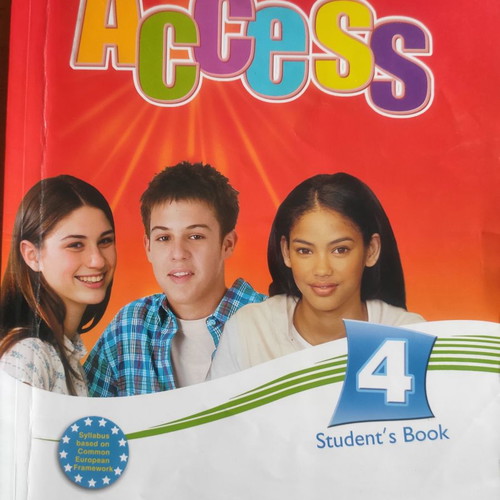 Access 4 English books used, with new Presentation Skills and Grammar