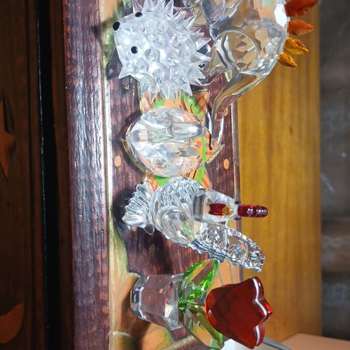 Swarovski crystal animal figurines like new collection