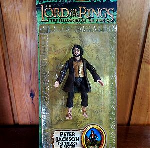 ToyBiz The lord of the rings Peter Jackson the trilogy director as a Hobbit Rare.