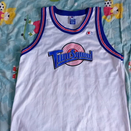 NBA Space Jam Champion 90s jersey used, authentic, size XL 18-20